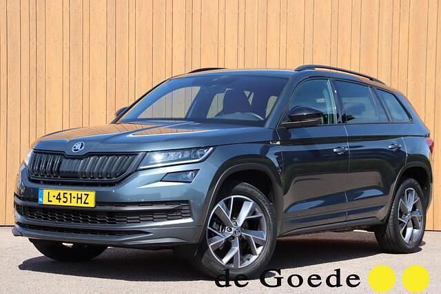 Grijs, metallic lak Gebruikt 2021 Skoda Kodiaq Business Line SUV | € 27.940 (Eerlijke prijs) - Afbeelding 1/4