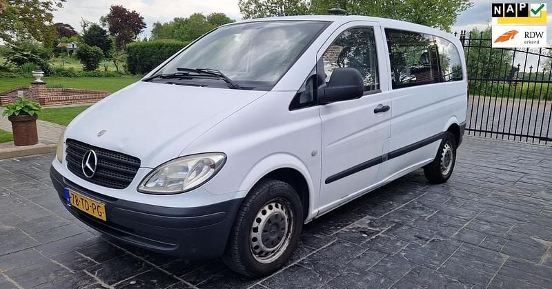 Wit Gebruikt 2006 Mercedes Vito Van | € 2.599 (Super prijs) - Afbeelding 1/4