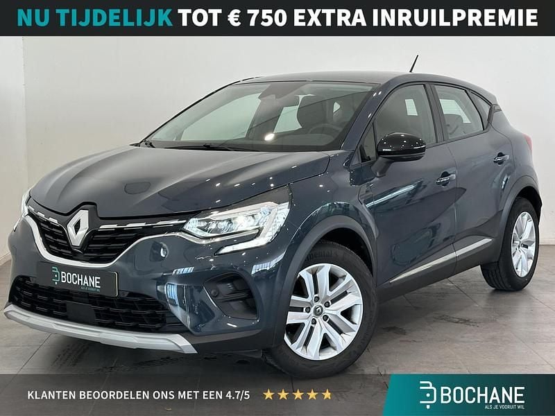 Bleu marine (rpe) (donker blauw) Gebruikt 2020 Renault Captur Zen SUV | € 15.666 (Goede deal) - Afbeelding 1/4