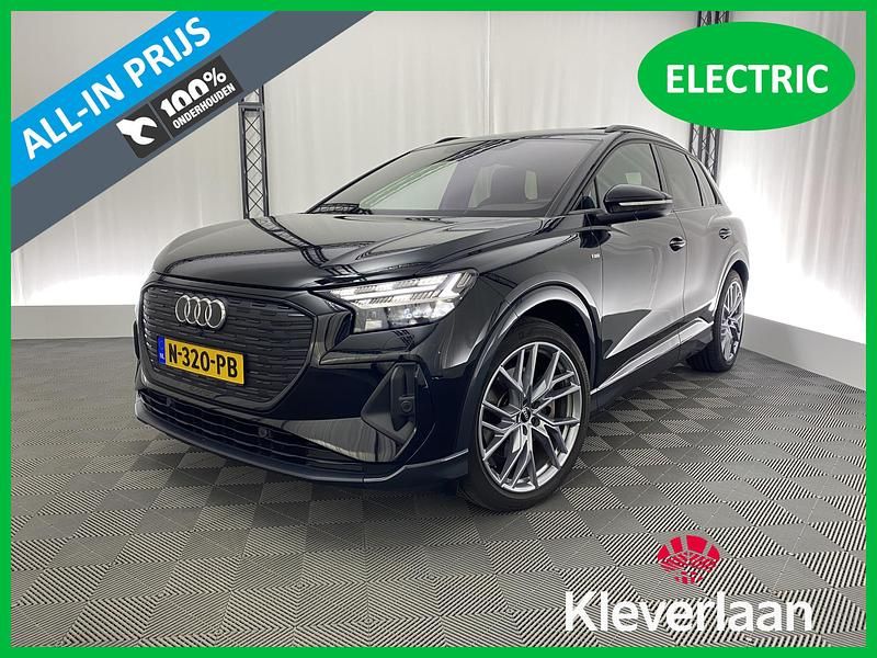 Zwart Gebruikt 2021 Audi Q4 e-tron Competition SUV | € 33.995 (Eerlijke prijs) - Afbeelding 1/3