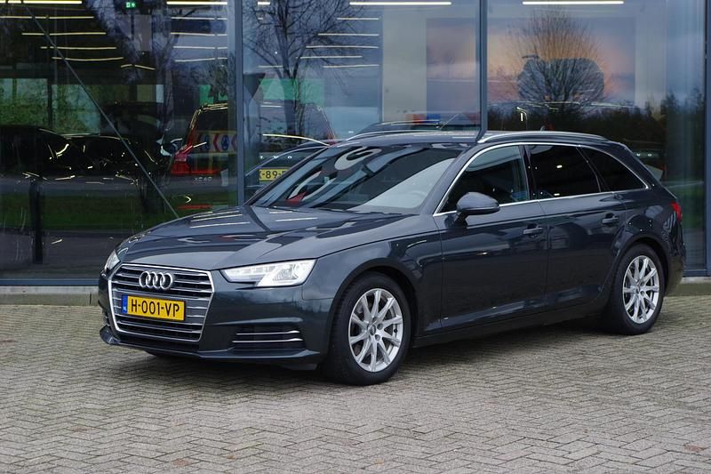 Grijs Gebruikt 2016 Audi A4 Sport Stationwagen | € 14.750 (Eerlijke prijs) - Afbeelding 1/4