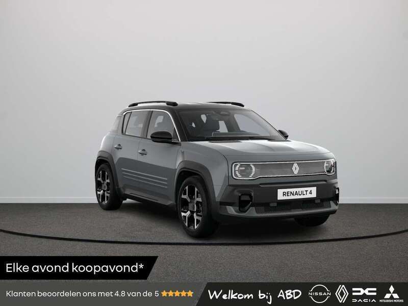 Grijs Nieuw 2025 Renault 4 E-Tech Komfort SUV | € 36.265 (Eerlijke prijs) - Afbeelding 1/4