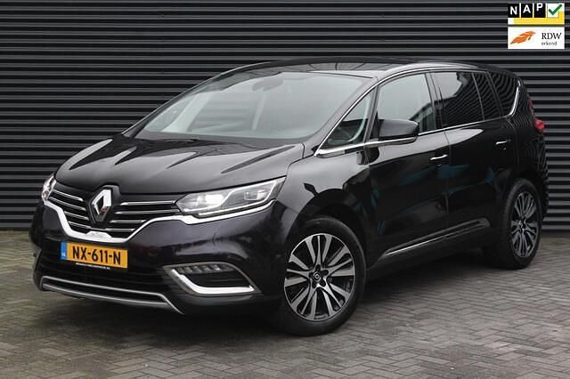 Zwart Gebruikt 2017 Renault Espace Initiale Paris MPV | € 12.945 (Eerlijke prijs) - Afbeelding 1/4