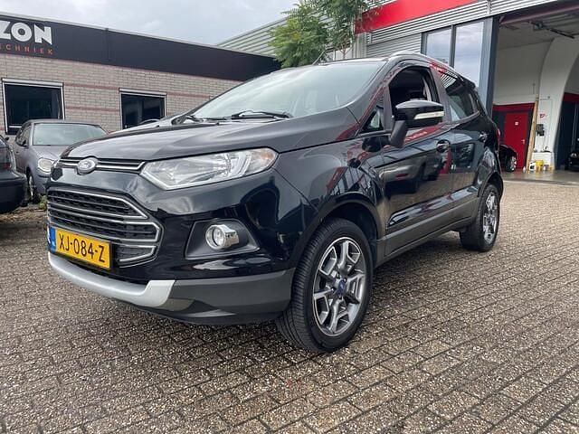 Grijs, metallic lak Gebruikt 2014 Ford Ecosport Titanium SUV | € 6.249 - Afbeelding 1/4