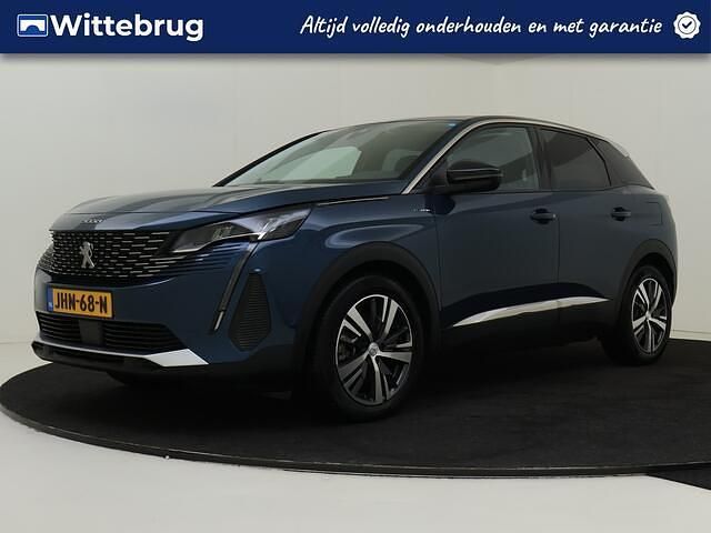Blauw Gebruikt 2022 Peugeot 3008 Allure SUV | € 27.925 (Goede deal) - Afbeelding 1/3