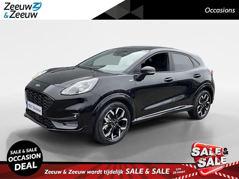 Occasion Ford Puma ST-Line X 125 PK (91 kW) 2022 Zwart SUV
