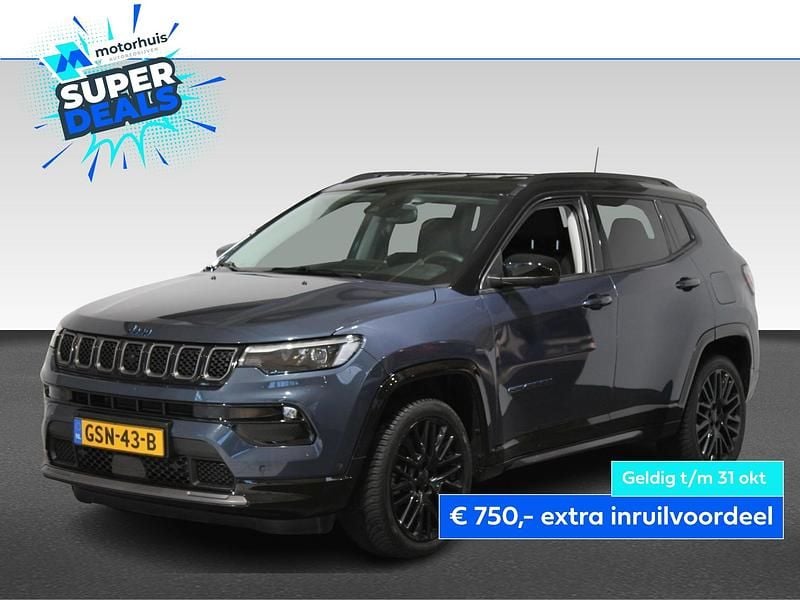 Blauw Gebruikt 2023 Jeep Compass SUV | € 27.965 (Eerlijke prijs) - Afbeelding 1/4