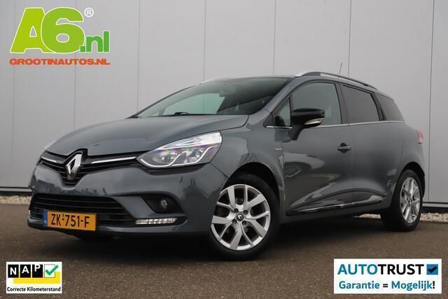 Grijs Gebruikt 2019 Renault Clio GrandTour LIMITED Stationwagen | € 9.900 (Eerlijke prijs) - Afbeelding 1/4