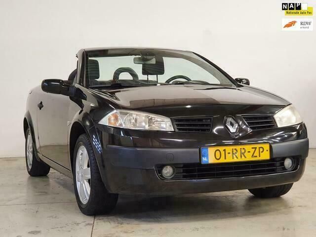 Zwart Gebruikt 2005 Renault Mégane Cabriolet Authentique Cabriolet | € 1.599 (Eerlijke prijs) - Afbeelding 1/4