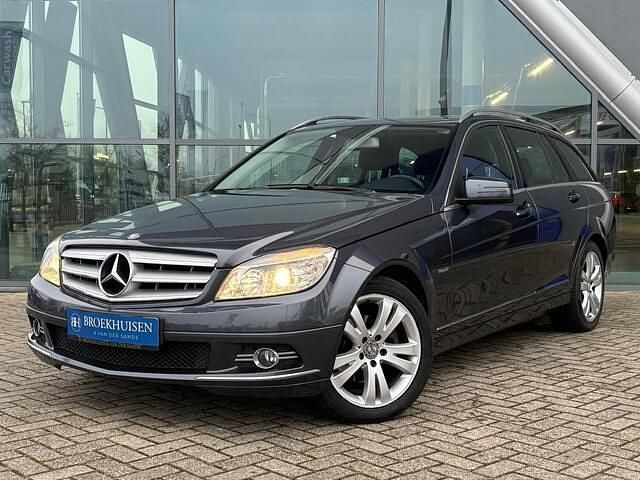 Grijs Occasion 2010 Mercedes C180 Avantgarde Stationwagen | € 6.450 (Eerlijke prijs) - Afbeelding 1/4