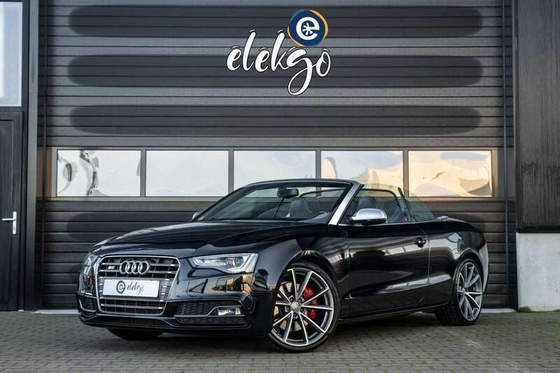 Zwart Gebruikt 2013 Audi S5 Cabriolet S-Line Cabriolet | € 27.450 - Afbeelding 1/4