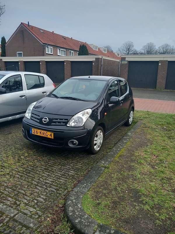 Occasion Nissan Pixo Acenta 68 PK (50 kW) 2010 Zwart Hatchback