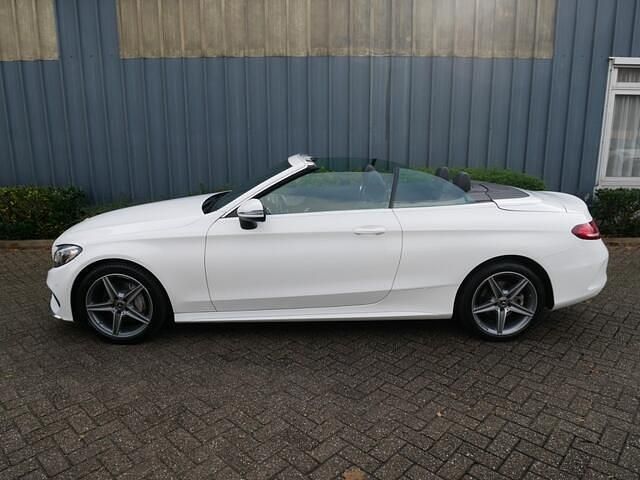 Occasion Mercedes C180 AMG 157 PK (115 kW) 2018 Wit Cabriolet