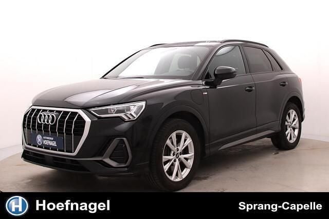Zwart Occasion 2021 Audi Q3 S-Line SUV | € 29.900 (Goede deal) - Afbeelding 1/3