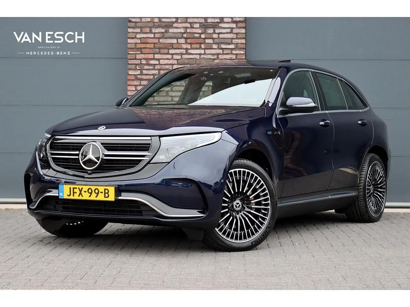 Blauw Gebruikt 2023 Mercedes EQC400 Advanced SUV | € 55.000 (Duur) - Afbeelding 1/4