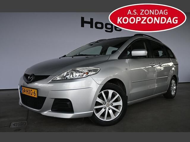 Grijs (metallic) Gebruikt 2009 Mazda 5 Touring MPV | € 3.940 (Duur) - Afbeelding 1/4