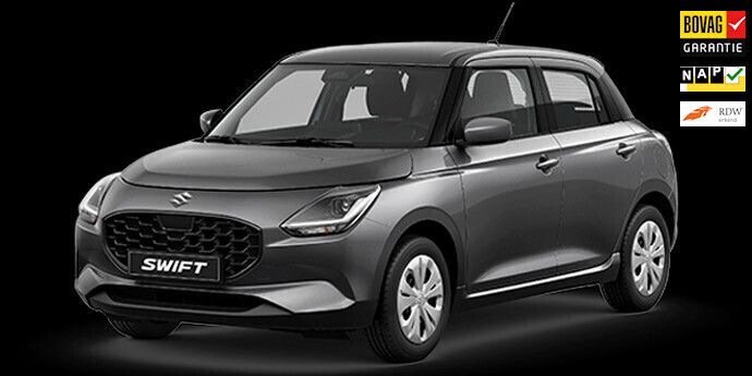 Grijs Nieuw 2025 Suzuki Swift Comfort Hatchback | € 20.998 (Eerlijke prijs) - Afbeelding 1/4