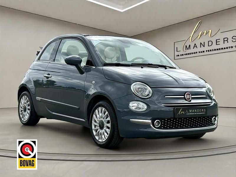 Occasion Fiat 500C Lounge 69 PK (50 kW) 2019 Grijs Cabriolet