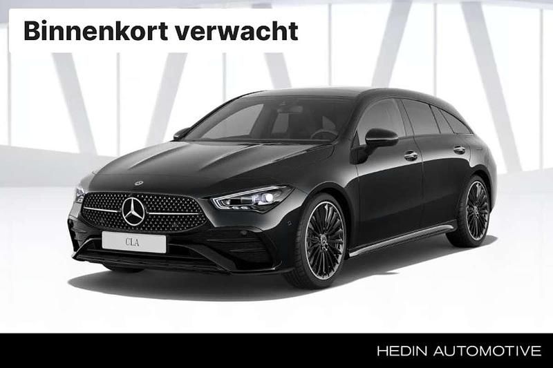 Zwart Nieuw 2025 Mercedes CLA250e Shooting Brake Business Stationwagen | € 56.305 (Eerlijke prijs) - Afbeelding 1/4