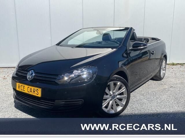 Zwart, metallic lak Gebruikt 2012 VW Golf Cabriolet Exclusive Cabriolet | € 10.995 (Eerlijke prijs) - Afbeelding 1/4