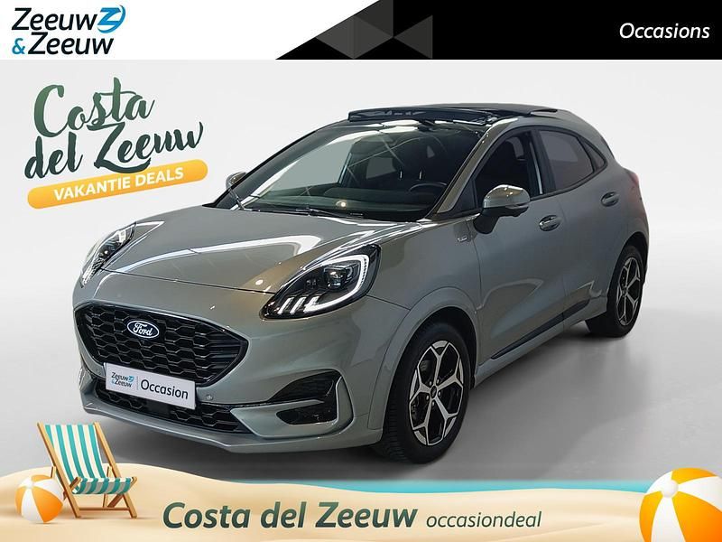 Grijs Gebruikt 2024 Ford Puma ST-Line X SUV | € 32.995 (Duur) - Afbeelding 1/4