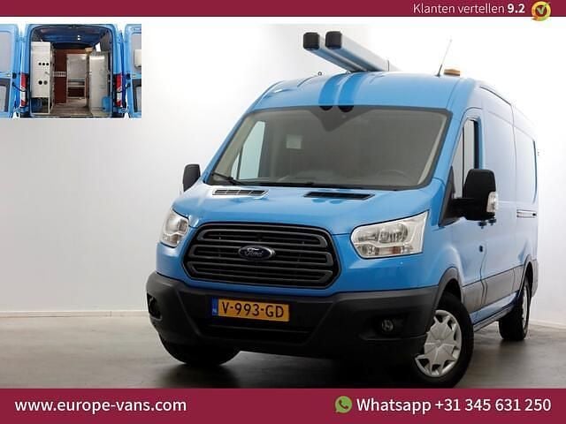 Blauw Gebruikt 2017 Ford Transit Trend Van | € 9.950 (Super prijs) - Afbeelding 1/3