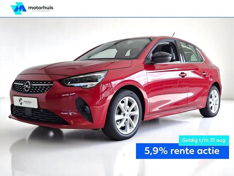 Rood Gebruikt 2023 Opel Corsa Edition Hatchback | € 18.985 (Eerlijke prijs) - Afbeelding 1/4