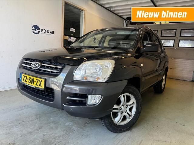 Zwart, metallic lak Gebruikt 2006 Kia Sportage 2 SUV | € 2.995 (Eerlijke prijs) - Afbeelding 1/4