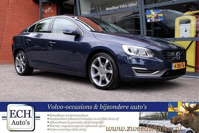 Blauw Gebruikt 2015 Volvo S60 Summum Sedan | € 8.950 - Afbeelding 1/4