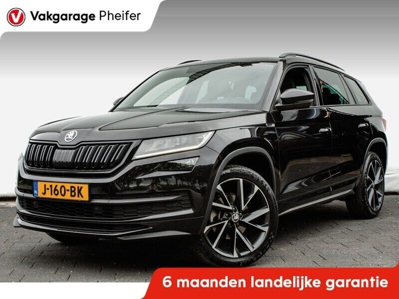 Zwart Gebruikt 2020 Skoda Kodiaq Business Line SUV | € 26.440 (Iets duurder) - Afbeelding 1/3