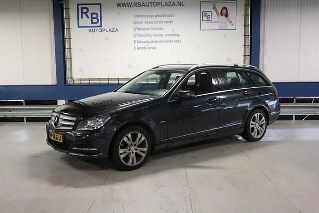 Zwart Gebruikt 2012 Mercedes C180 Avantgarde Stationwagen | € 5.950 (Super prijs) - Afbeelding 1/4