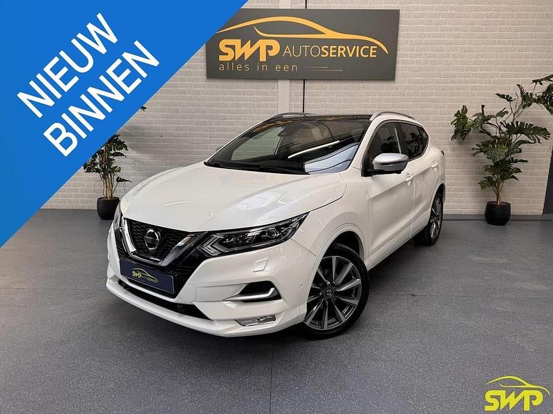 Wit Occasion 2019 Nissan Qashqai Tekna+ SUV | € 19.950 (Goede deal) - Afbeelding 1/4