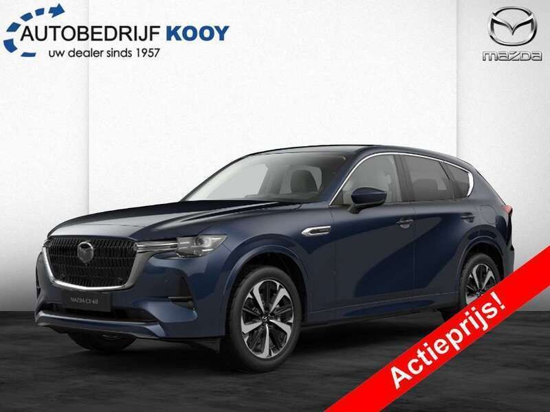 Blauw Nieuw 2025 Mazda CX-60 Takumi-Line SUV | € 65.840 - Afbeelding 1/3