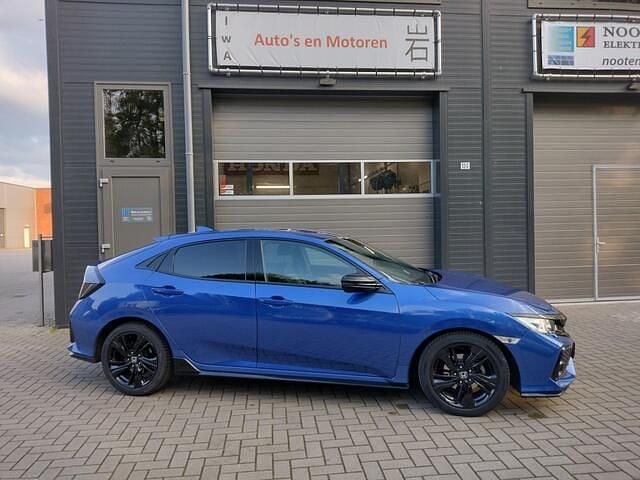 Occasion Honda Civic Black Edition 126 PK (92 kW) 2019 Blauw Hatchback