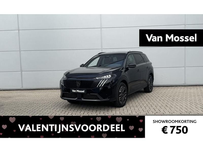 Zwart Nieuw 2025 Peugeot 5008 GTi SUV | € 54.740 - Afbeelding 1/4