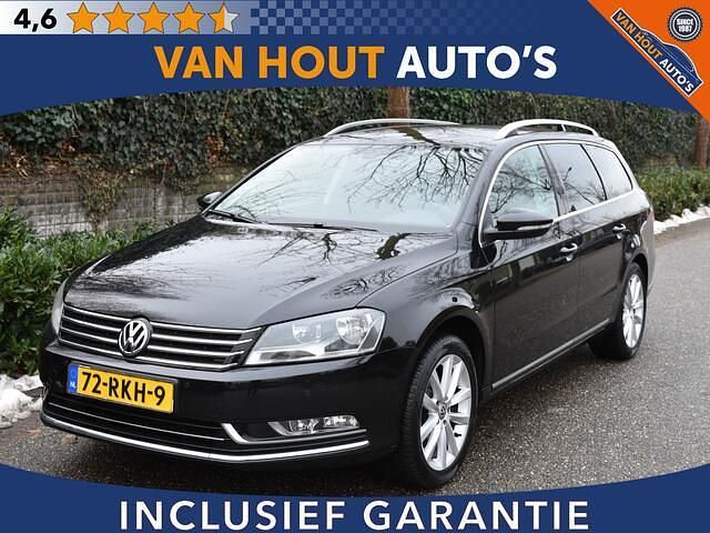 Zwart Occasion 2011 VW Passat Highline Stationwagen | € 6.450 (Eerlijke prijs) - Afbeelding 1/4