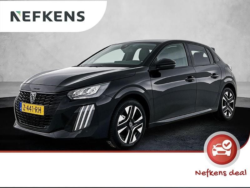 Zwart Gebruikt 2024 Peugeot 208 Allure Hatchback | € 24.425 (Eerlijke prijs) - Afbeelding 1/3