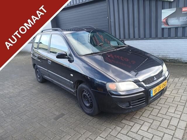 Zwart (metallic) Occasion 2002 Mitsubishi Space Star Comfort Edition MPV | € 950 (Goede deal) - Afbeelding 1/4