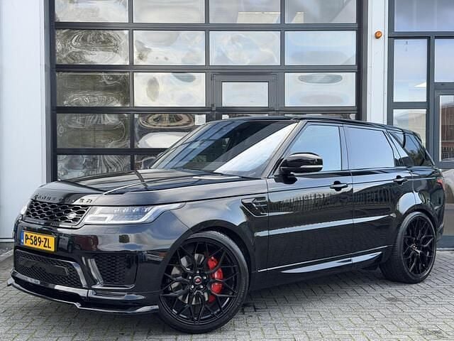 Zwart Gebruikt 2019 Land Rover Range Rover Sport HSE SUV | € 44.995 (Eerlijke prijs) - Afbeelding 1/4