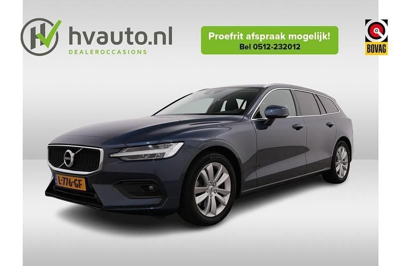 Blauw Gebruikt 2021 Volvo V60 Business Edition Stationwagen | € 28.895 (Super prijs) - Afbeelding 1/4