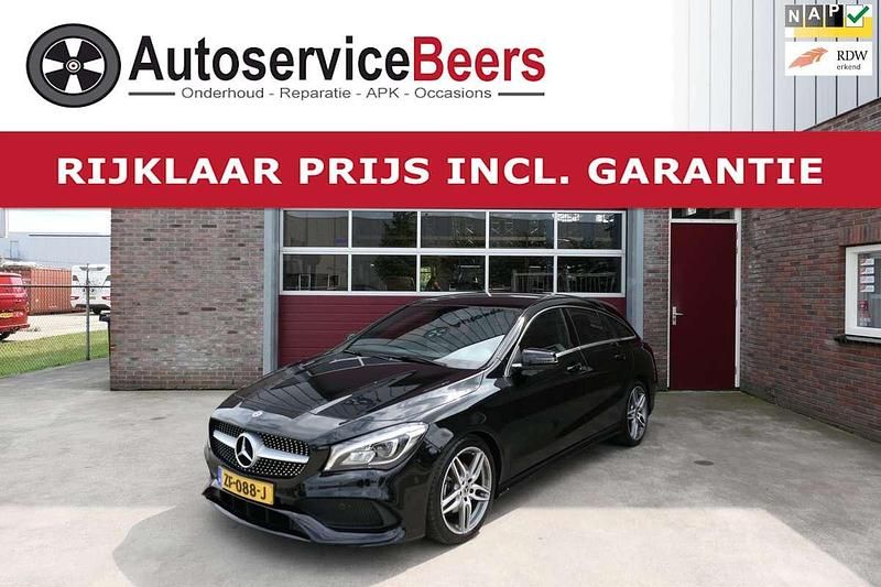 Zwart Gebruikt 2019 Mercedes CLA180 Shooting Brake AMG Stationwagen | € 20.950 (Eerlijke prijs) - Afbeelding 1/4