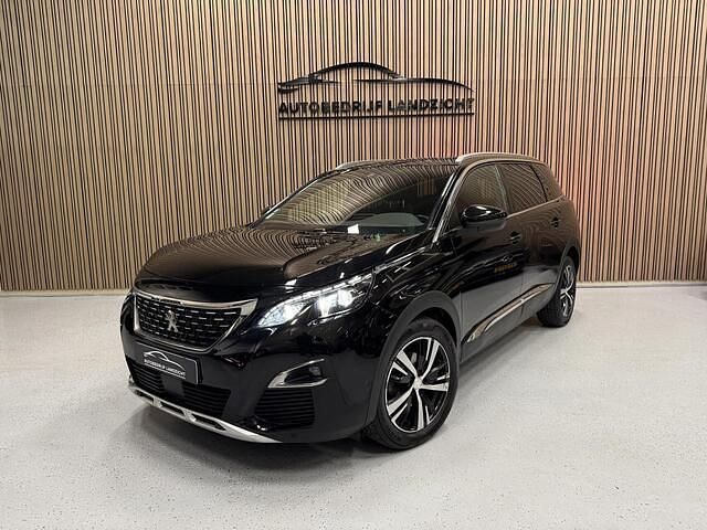 Zwart Occasion 2018 Peugeot 5008 GT-line SUV | € 18.900 (Eerlijke prijs) - Afbeelding 1/4