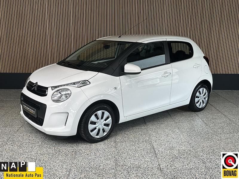 Wit Gebruikt 2017 Citroën C1 Feel Hatchback | € 8.895 (Eerlijke prijs) - Afbeelding 1/4