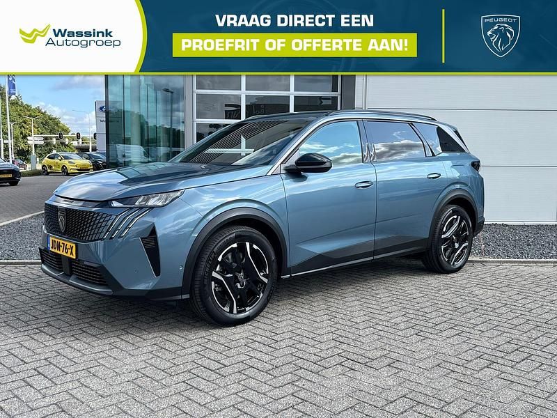 Blauw Nieuw 2025 Peugeot 5008 Allure MPV | € 50.440 - Afbeelding 1/4