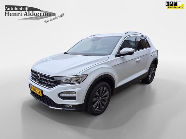 Wit Gebruikt 2022 VW T-Roc Style SUV | € 25.350 (Super prijs) - Afbeelding 1/4