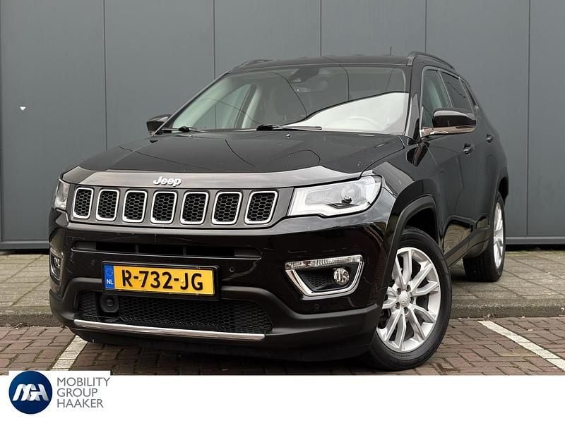 Zwart Gebruikt 2021 Jeep Compass Limited SUV | € 24.900 (Eerlijke prijs) - Afbeelding 1/4