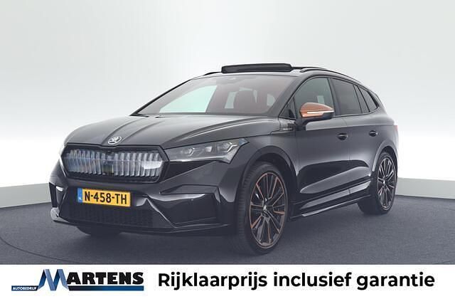 Zwart Gebruikt 2021 Skoda Enyaq iV SUV | € 34.749 (Duur) - Afbeelding 1/4