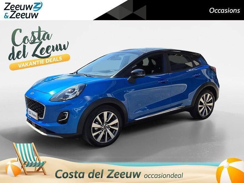 Blauw Gebruikt 2022 Ford Puma Titanium X SUV | € 23.445 (Goede deal) - Afbeelding 1/4