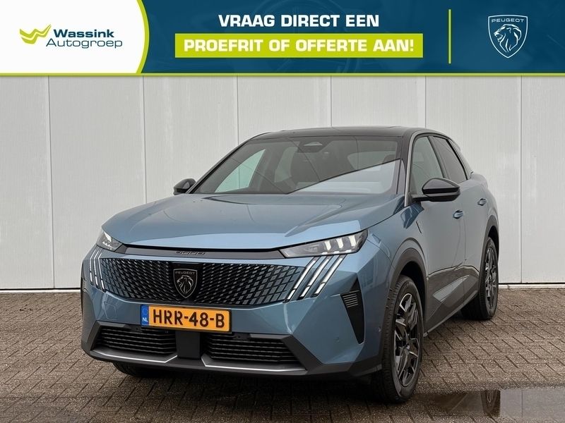 Blauw Nieuw 2025 Peugeot 3008 GTi SUV | € 45.940 (Eerlijke prijs) - Afbeelding 1/4