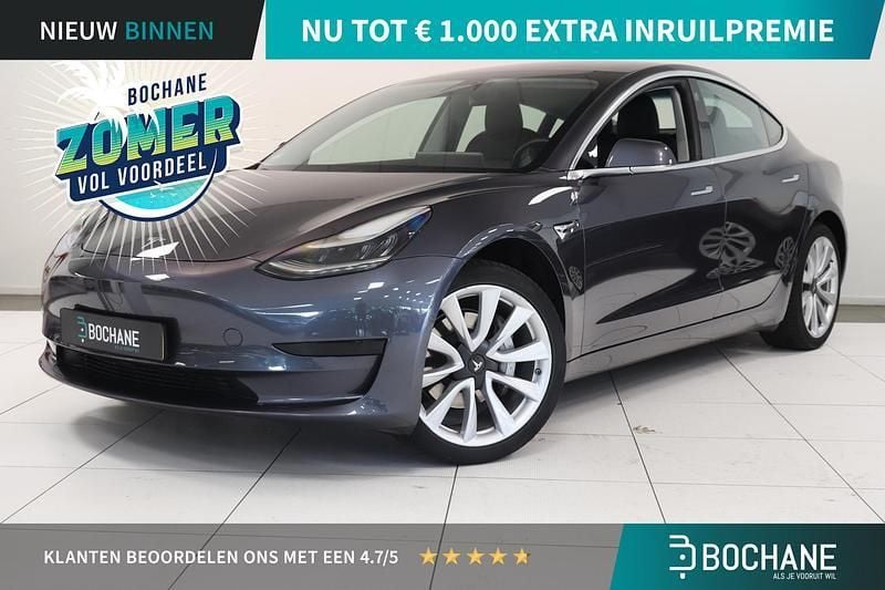 Grijs Gebruikt 2019 Tesla Model 3 Standard Range Sedan | € 18.735 (Goede deal) - Afbeelding 1/4